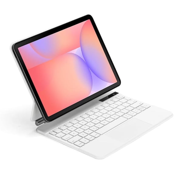 Magic Backlit Keyboard for Tab S10 Lite 10.9" 2025, Multi-Touch Trackpad & Power Display,white