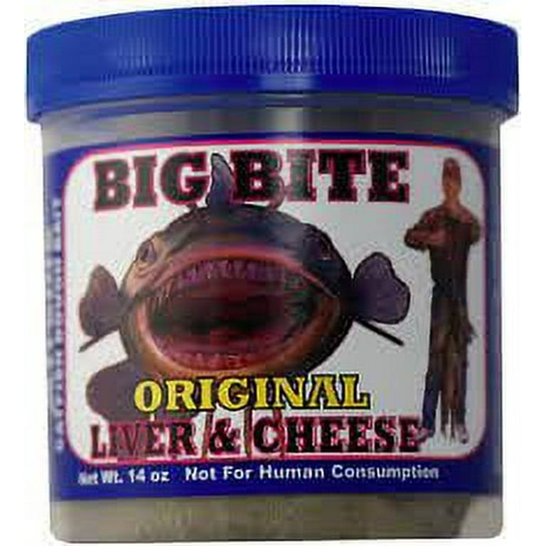 Magic Bait Big Bite Liver & Cheese Catfish Dough Bait 14 oz
