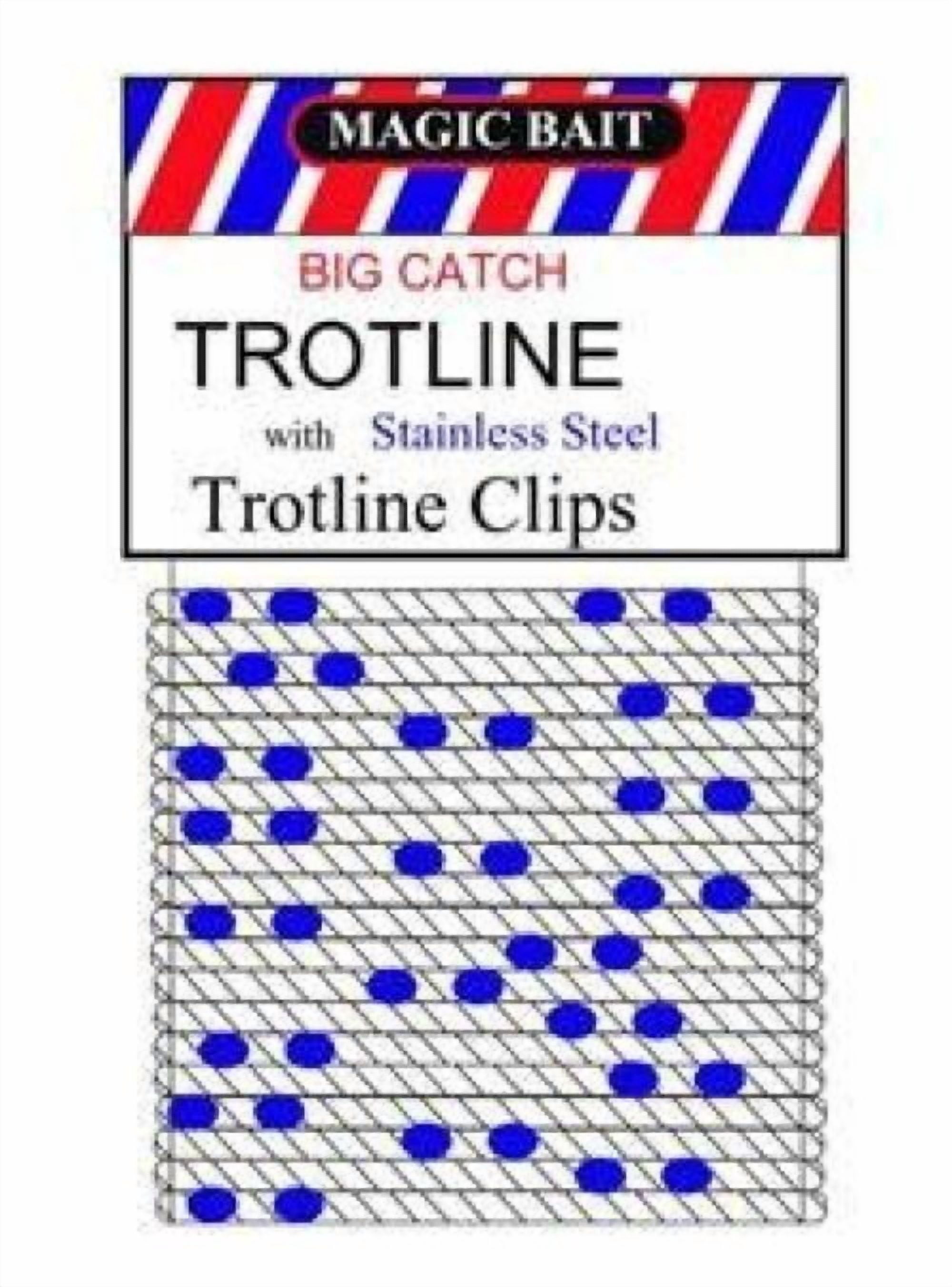Magic Bait, Big Catch Trotline Fishing Kit, 76pc with Clips - Walmart ...