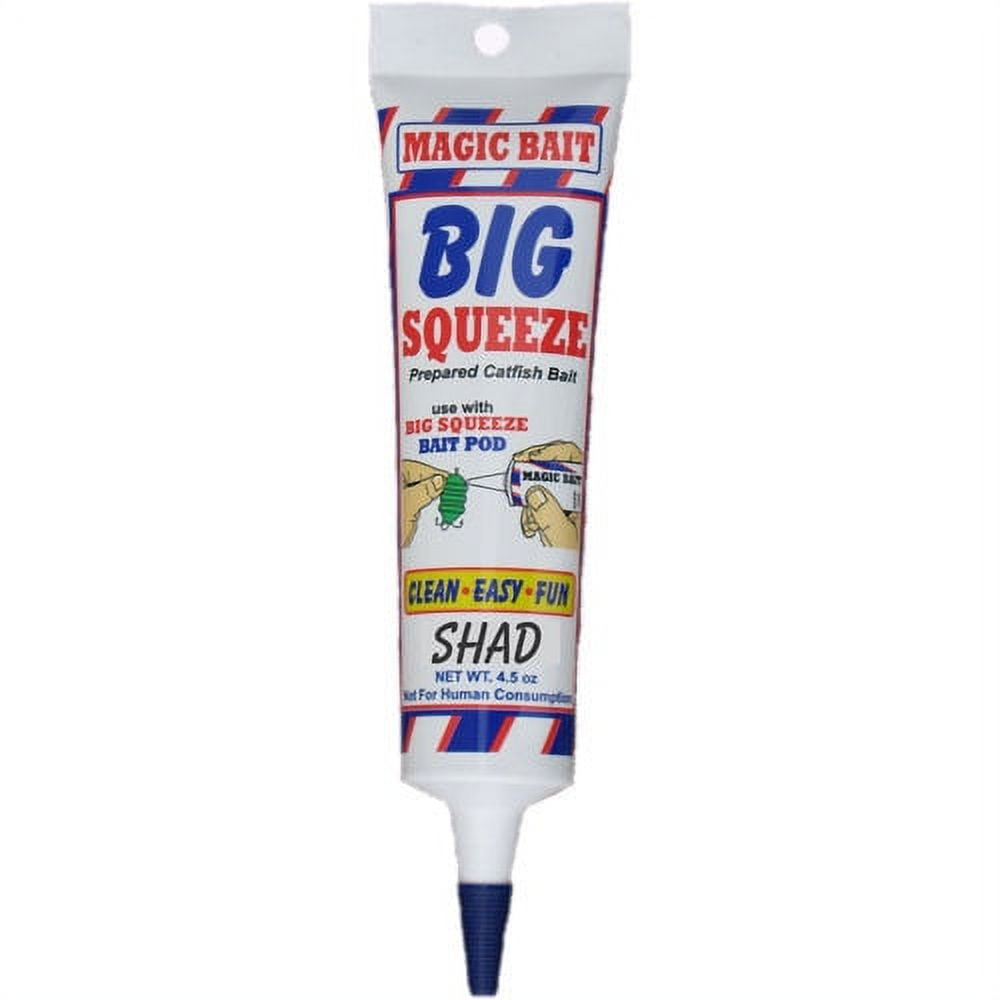 Magic Bait Big Squeeze Shad Tube Catfish Bait