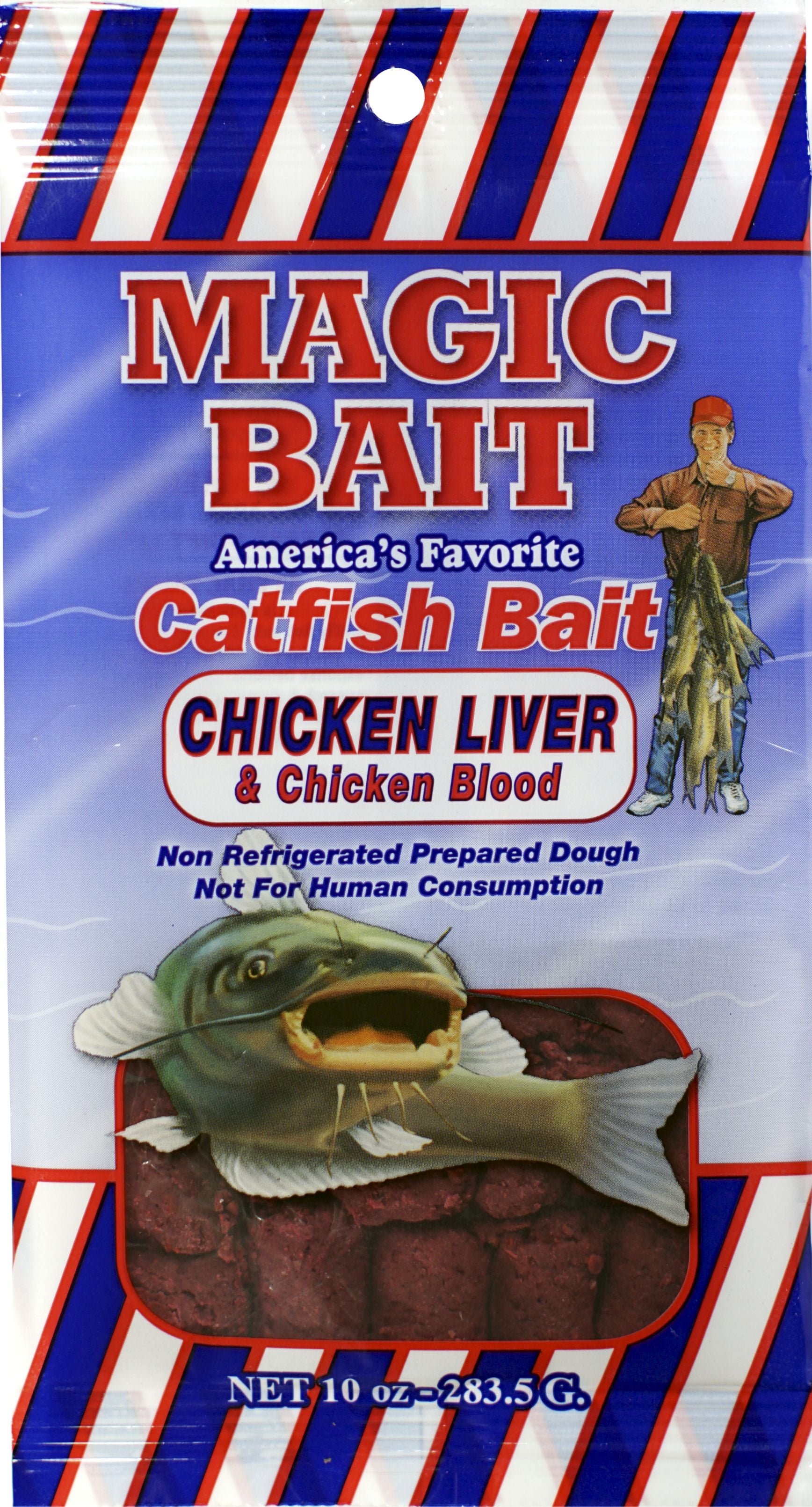 Magic Bait Chicken Liver CF Dough Bait, 10 oz