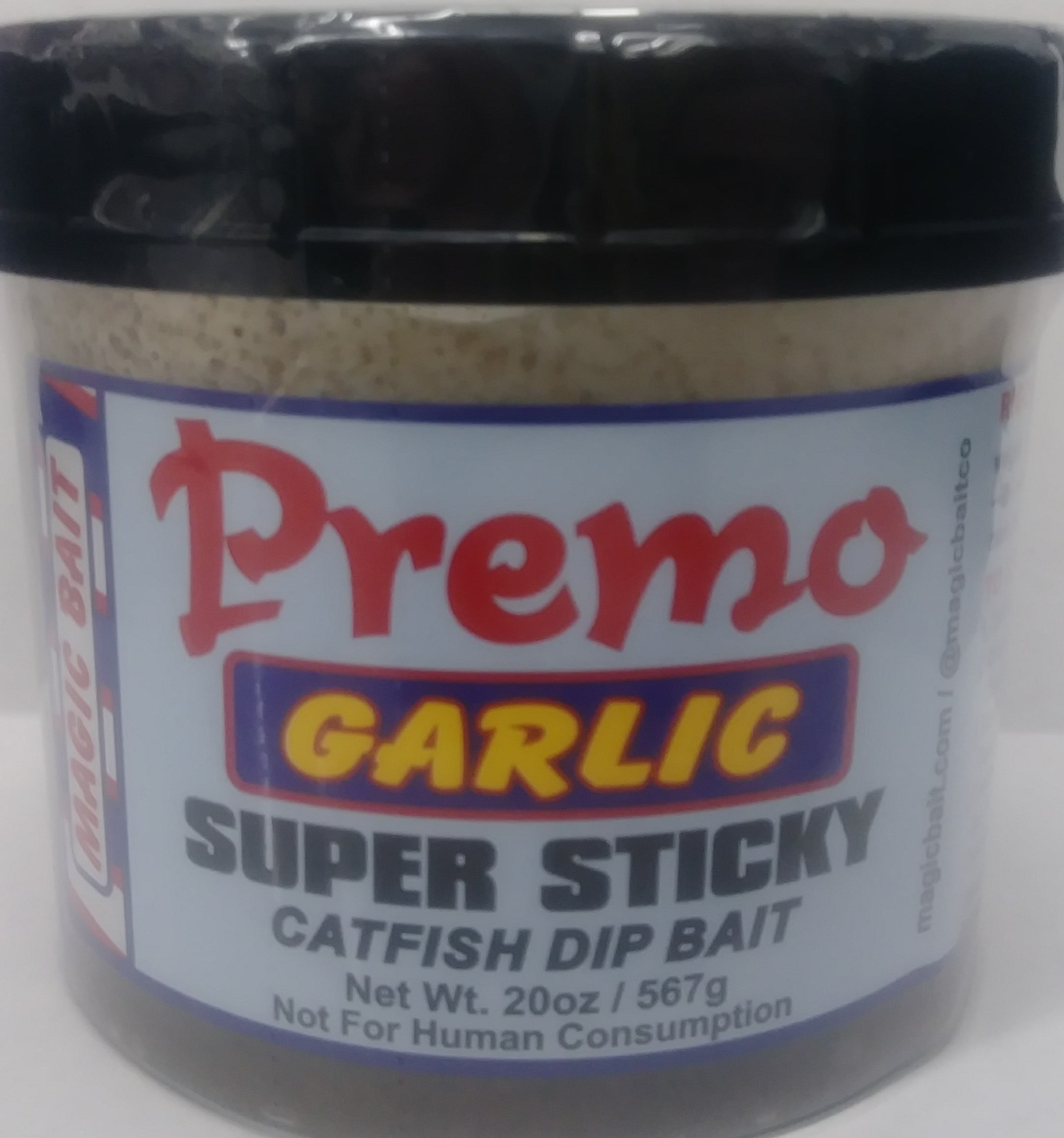 Magic Bait Co Inc Premo Garlic Catfish Dip Bait, 20 Oz 
