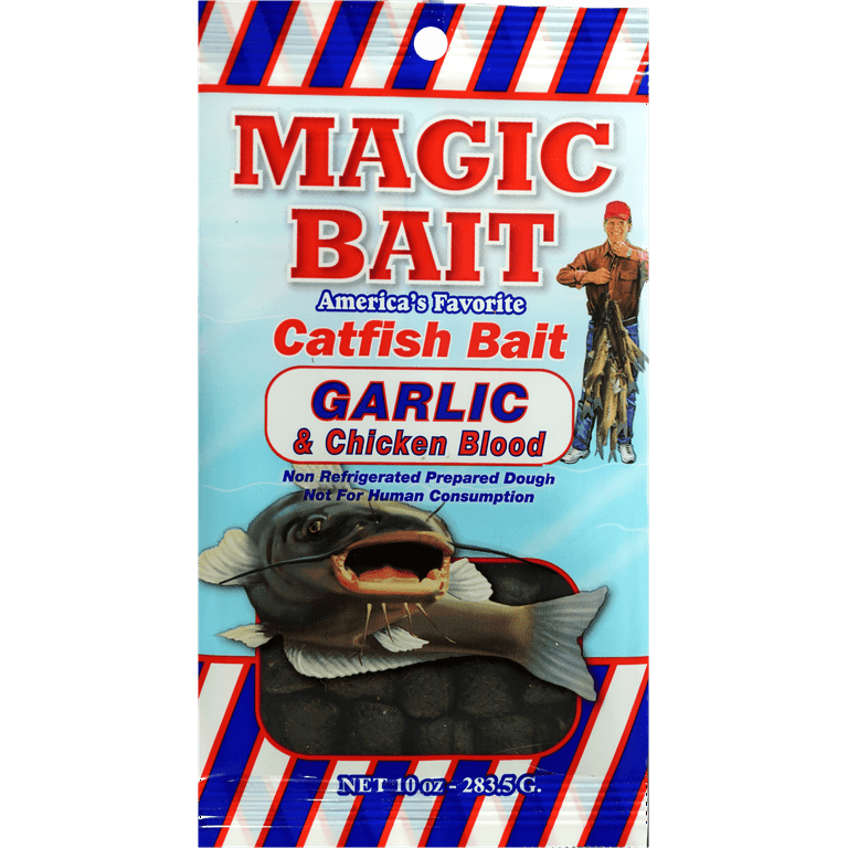Magic Bait Garlic & Chicken Blood CF Bait, 10 oz