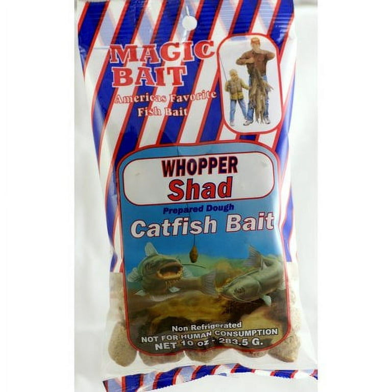 Magic Bait Whopper Shad Catfish Dough Bait, 10 oz 