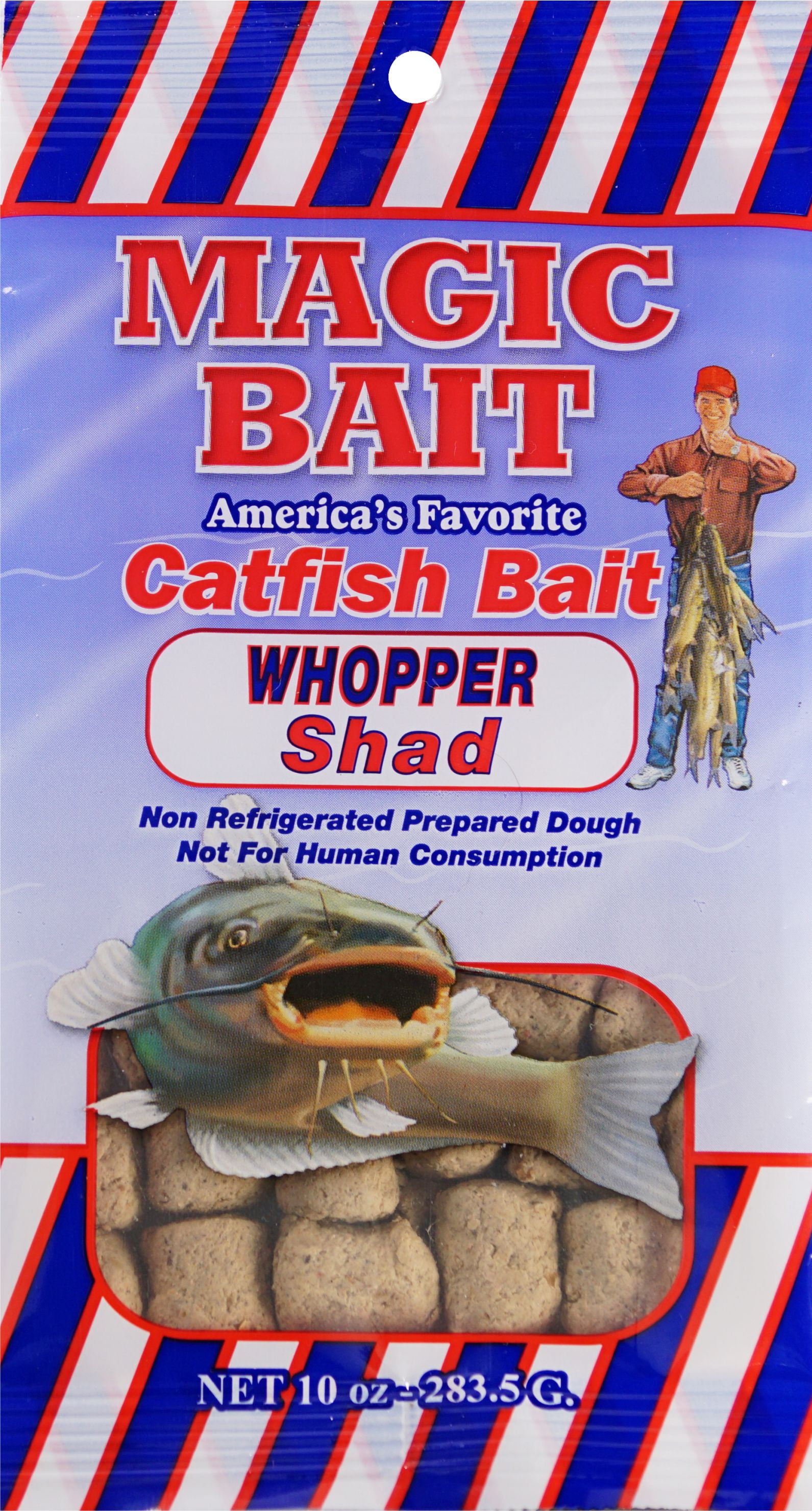 Magic Bait, Whopper Shad, Catfish Dough Bait, 7 oz
