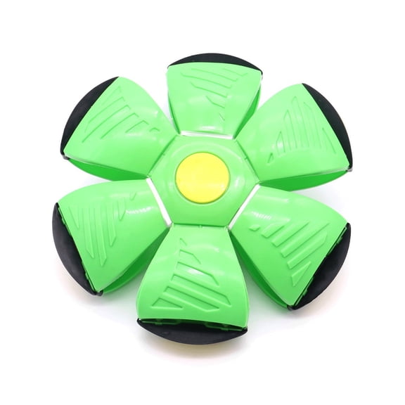 Magic Ball Bounce Ball, Parent Child Interaction, 6 Lights Toy Fun Frisbee Pet Toy Ball Outdoor Training Supplies Glow