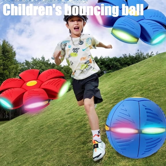Magic Ball, Pop up Ball, Magic Bouncing Ball,  Bouncing Balls, Magic Flying Saucer, Bouncy Balls, Parent Interaction (4PCS, No Lights)