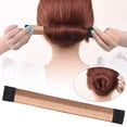 thumbnail image 1 of Magic Band Holder - Women Hair Bun Maker Easy Magic Donut Styling Band, Twist Updo Holder DIY Tool for Quick & Neat Hair Styling, Convenient for All Women, Travel-Friendly, Durable Faux Hair Fabric, 1 of 8
