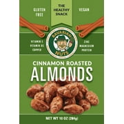 Magic Bavarian Nuts - Cinnamon Roasted ALMONDS 10oz., Vegan, Gluten-Free