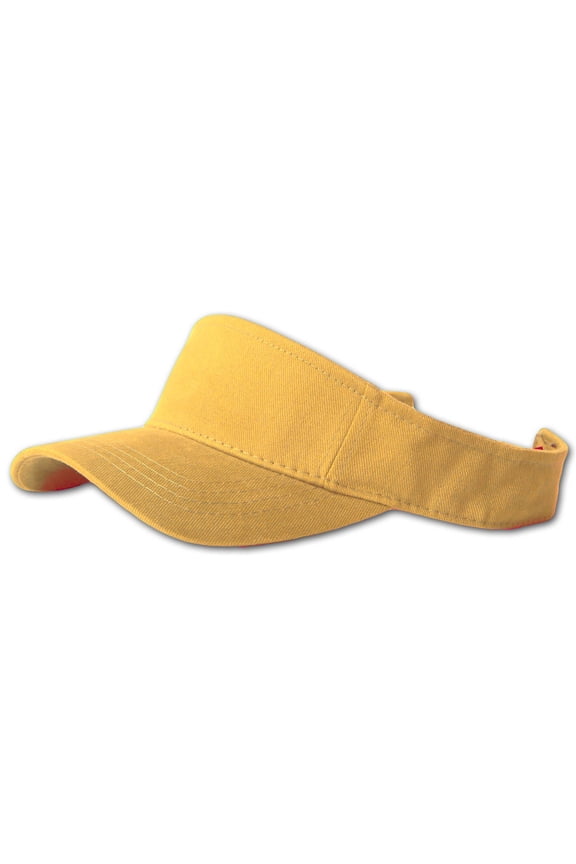 Magic Blank Yellow Adjustable Visor