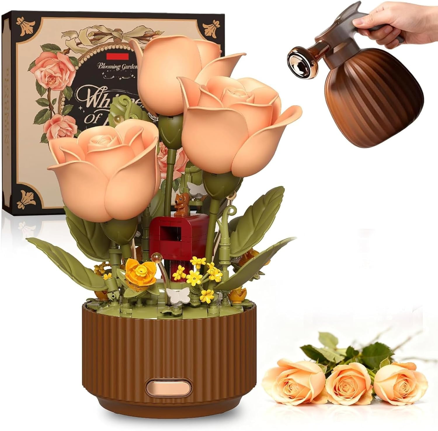 Magic Blooming Flower Building Block-Remote Control Automatic