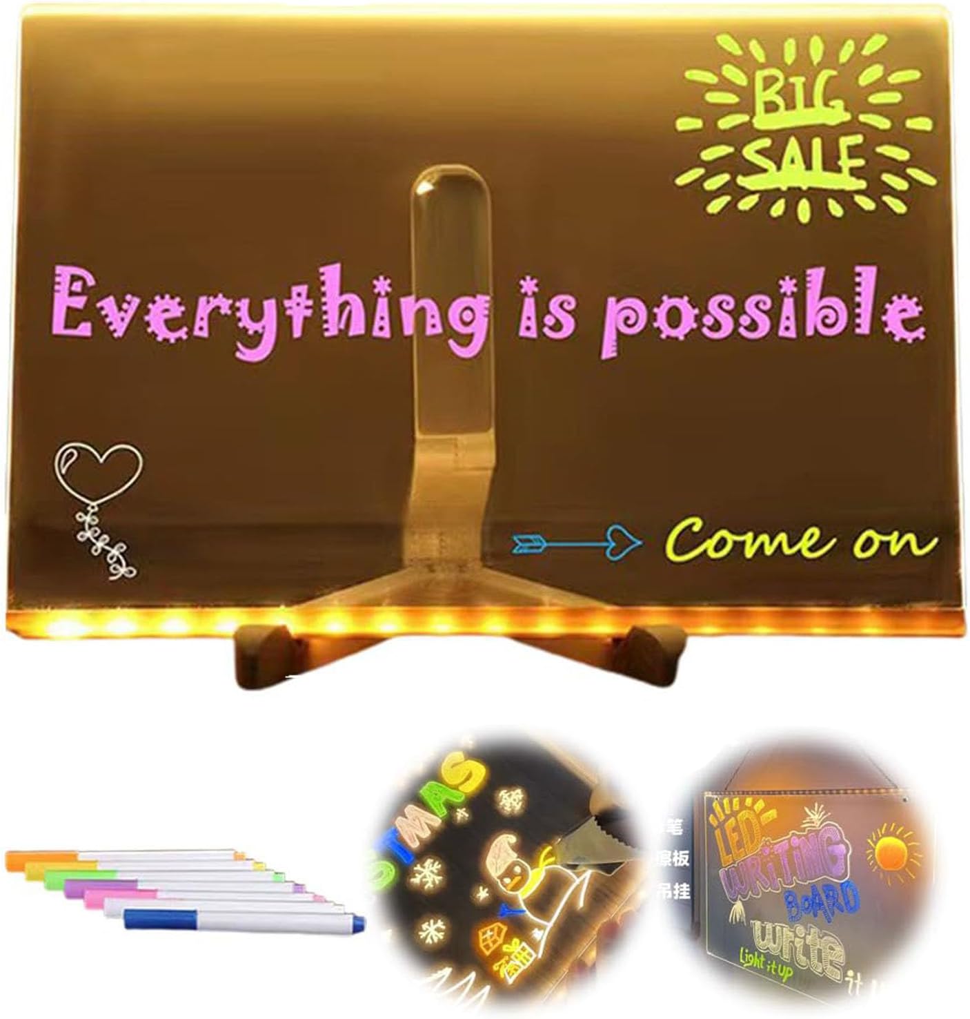 Magic Board, Led Drawing Board, Magicboard Where Creativity Lights Up ...