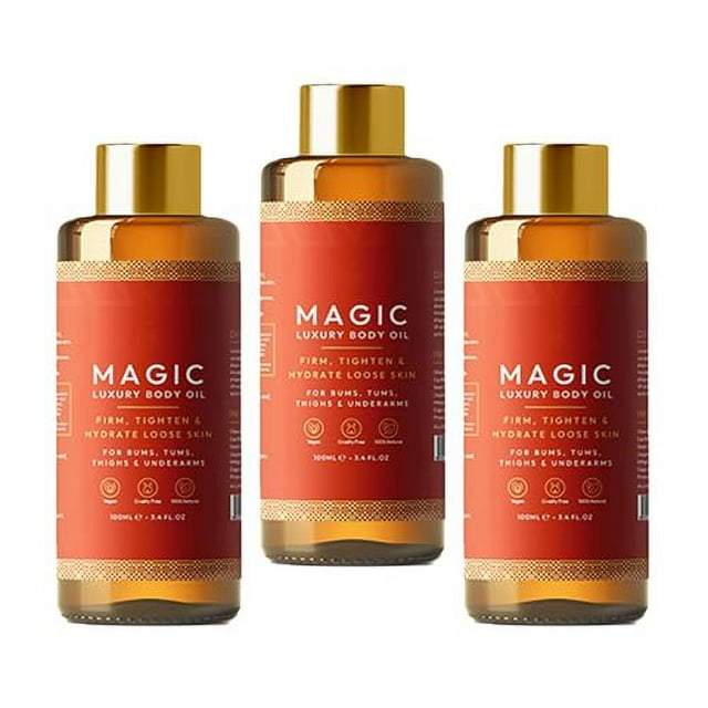 Magic Body Oil 100ml, Plumps, Tightens, Firms and Hydrates Skin, Arms