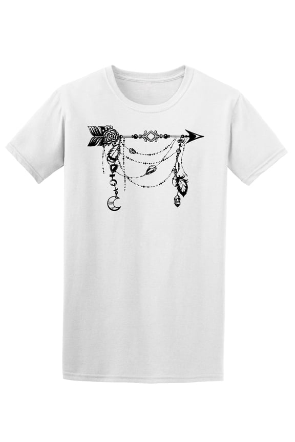 Magic Boho Arrow B&W Tee Men's -Image by Shutterstock