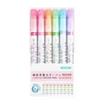 thumbnail image 1 of Magic Border Pens Set of 6 | Decorative Markers for Coloring Books, Journals & Office Supplies | Smooth Ink Highlighter with Artistic Patterns for Creative Note Taking, 1 of 3