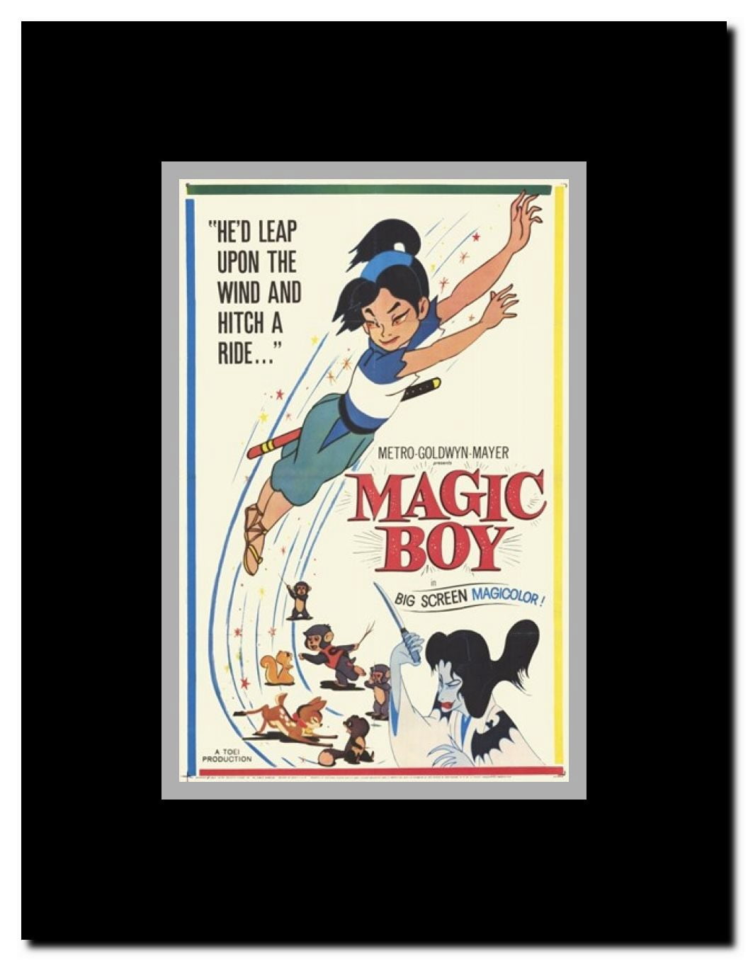 Magic Boy Framed Movie Poster