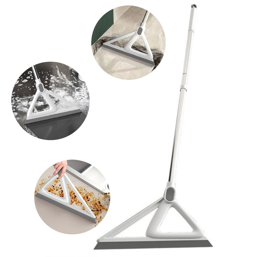 Magic Broom Multifunction Squeegee Broom for Floor, 52" Long Handle