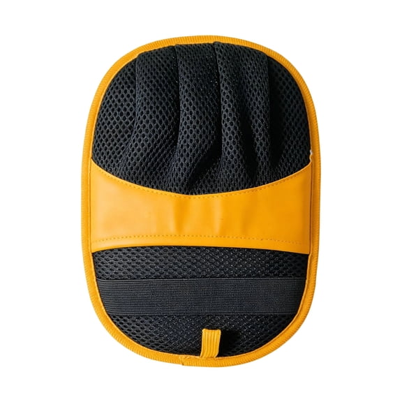 Magic Brush Glove Pet Hair - Pet Hair Remover Glove for Dogs and Cats, The Magic Brush Pure Path Pet Grooming Needs, Remover for Furniture, Clothes, Car Seats,Yellow