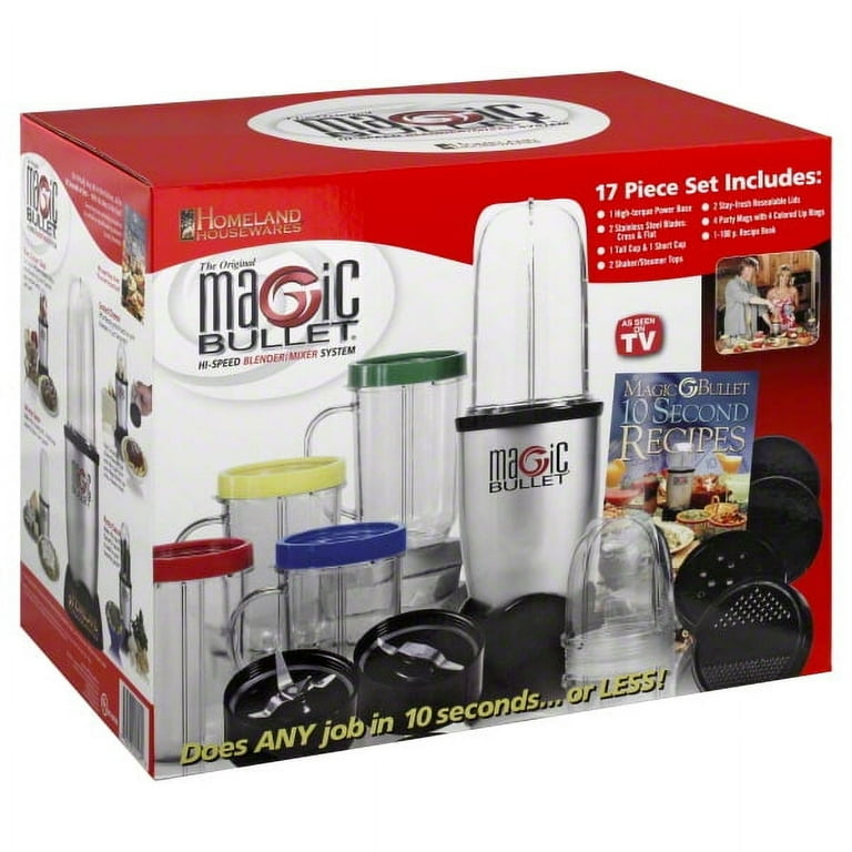 Magic Bullet Express 17-Piece Kitchen Blender & Mixer System for