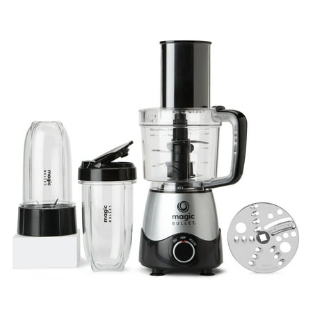 Magic Bullet - Kitchen Express Personal Blender and Mini Food Processor MB50200 - Silver