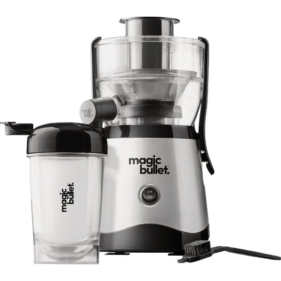 Magic Bullet Mini Juicer with Cup, Black and Silver