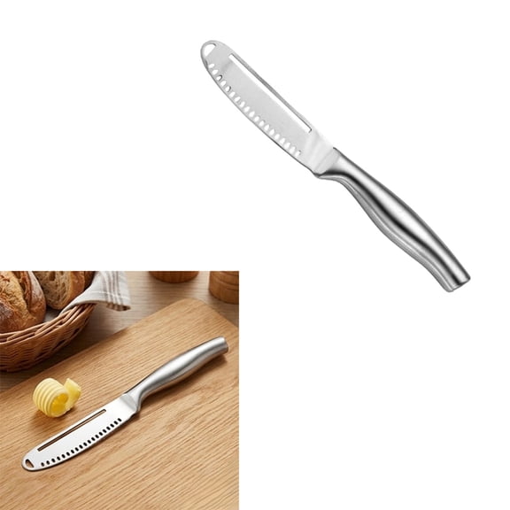 Magic Butter Knife Spreader and Curler, Complete Your Kitchen Knives Set, Curl Your Butter with Ease Different Ways, Stainless Steel Spread Utensil