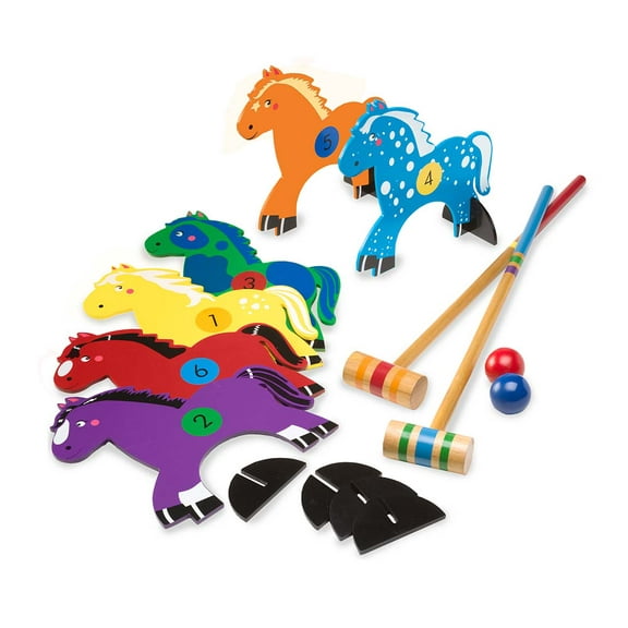 Magic Cabin Pony Croquet Game