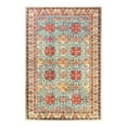 thumbnail image 1 of My Magic Carpet 6'x9' Machine Washable Non-Slip Dining Living Room Area Rug - Ottoman Turquoise, 1 of 6