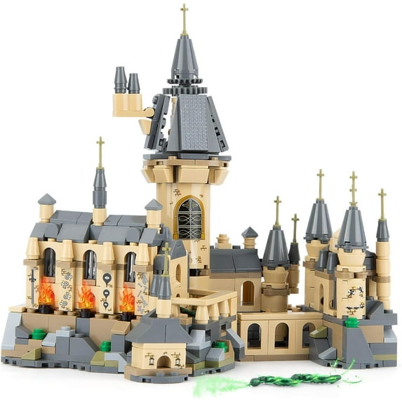 Magic Castle Building Set, Education Architecture Building Blocks Kit, Collectible Castle Model Toys for Adults Kids Fans 8+ (564Pieces)