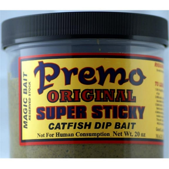 Magic Catfish Bait 20 oz Premo Super Sticky Dip - Yellow