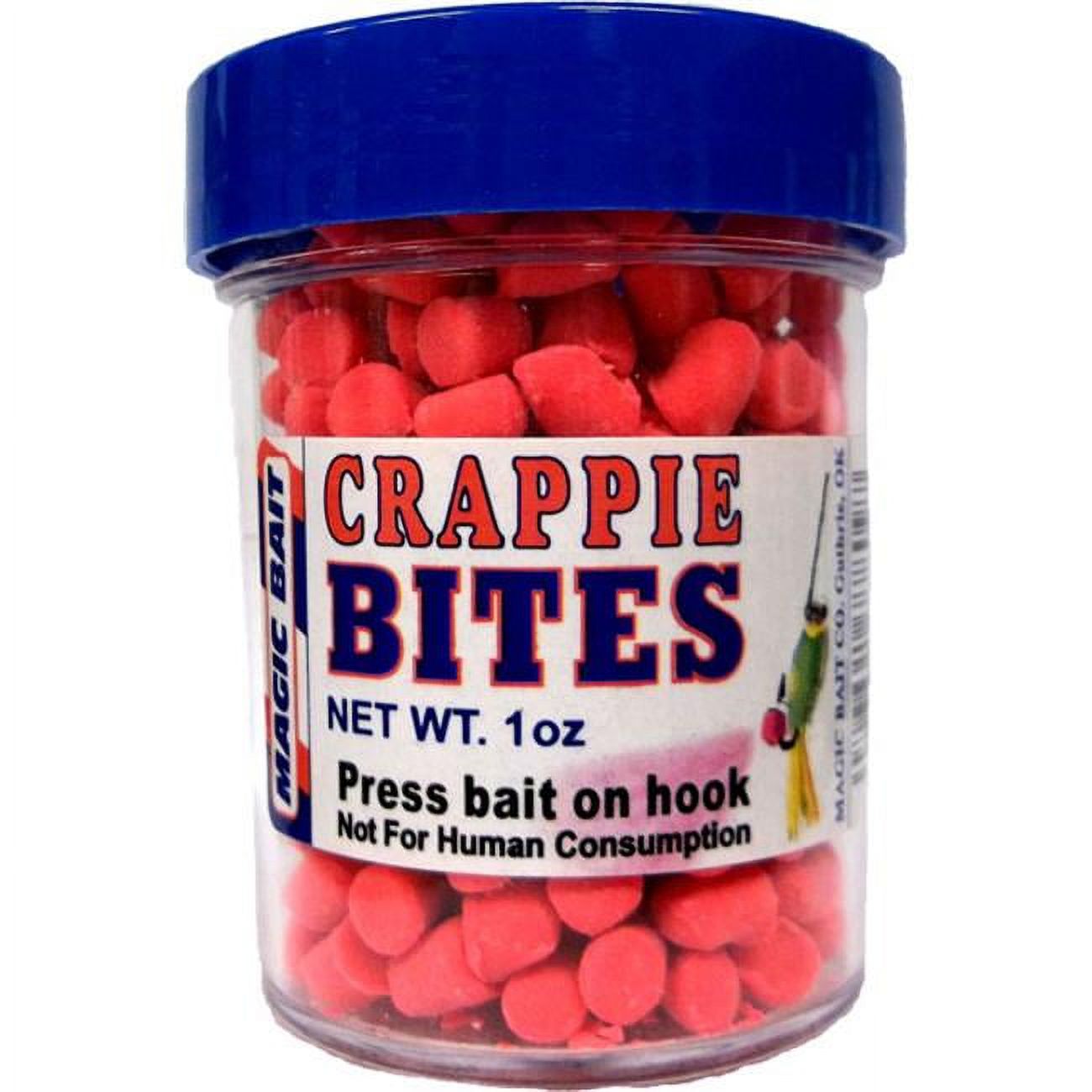 Magic Catfish Bait 1 oz Fishing Crappie Bites Red