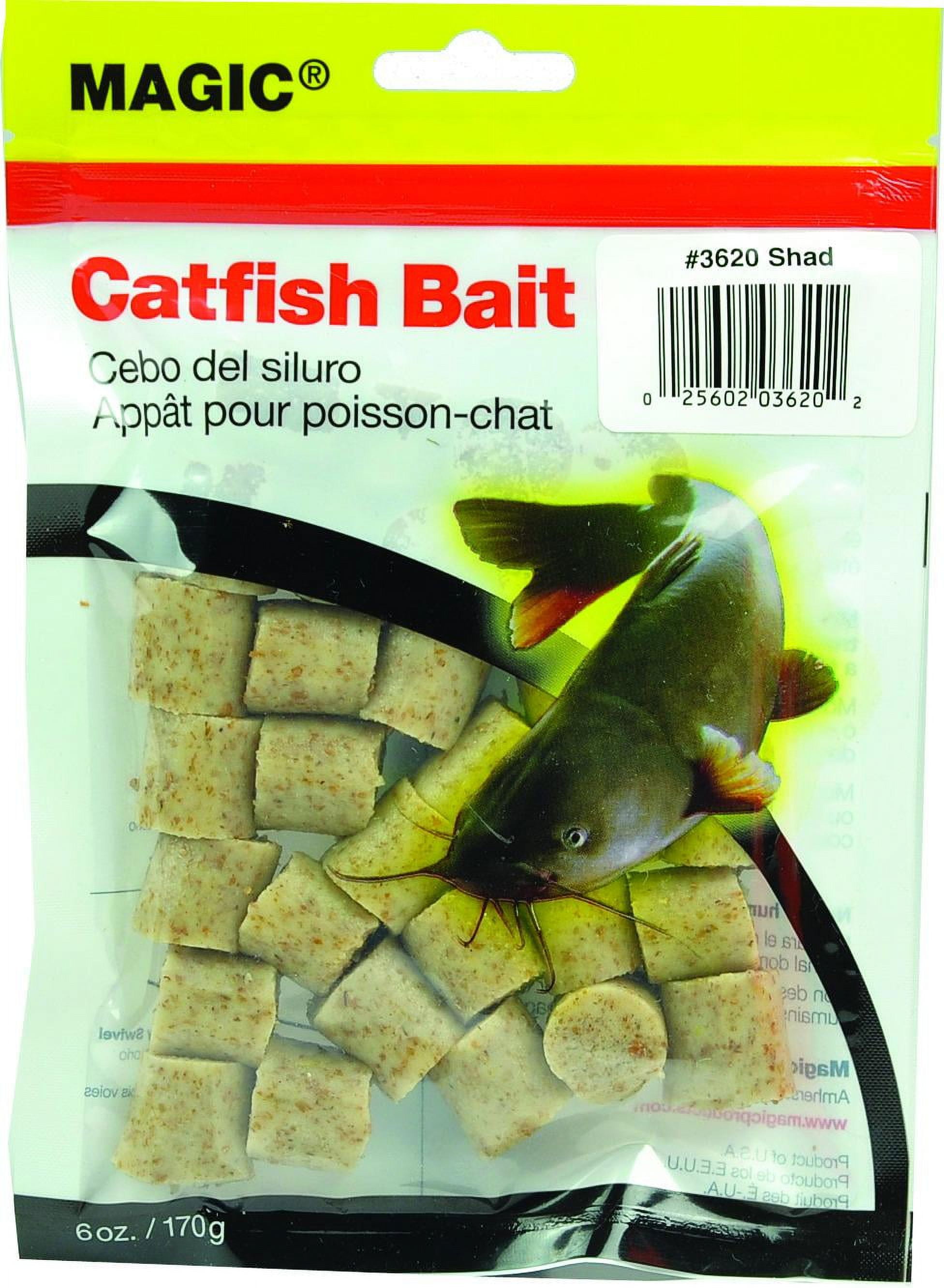 Magic Catfish Bait, Natural Shad, 6 Oz. 