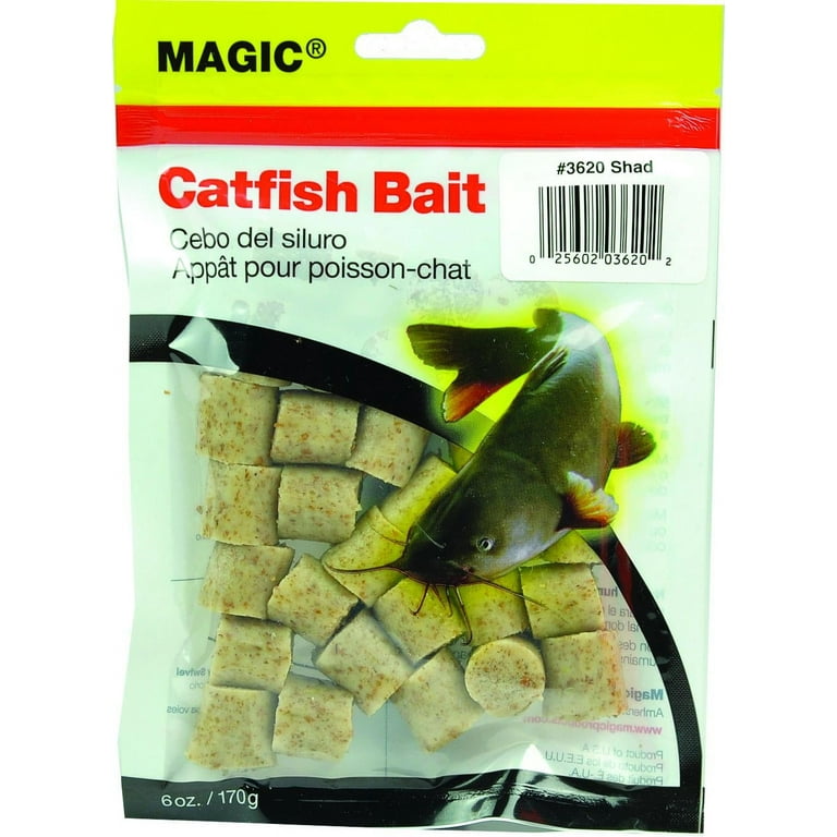 Magic Catfish Bait, Natural Shad, 6 Oz.