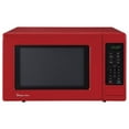 Magic Chef Small Home 900 Watt Steel Microwave Oven, 0.9 Cubic Feet