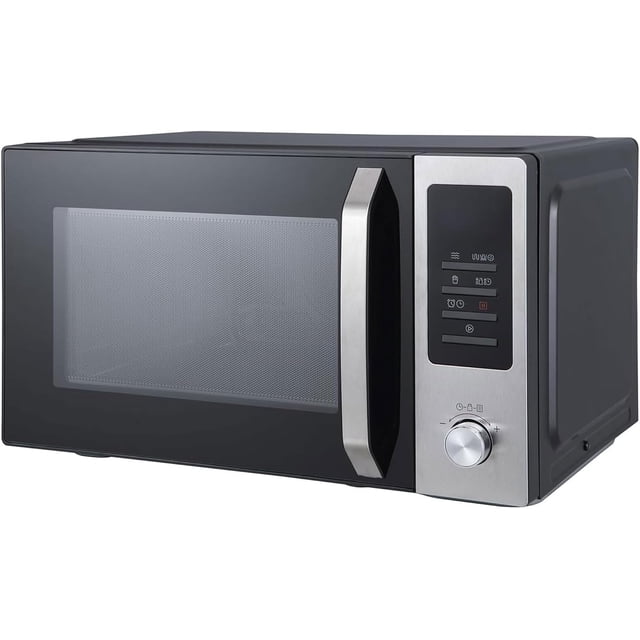 Magic Chef 1.0 Cubic Feet Stainless Countertop Microwave and Air