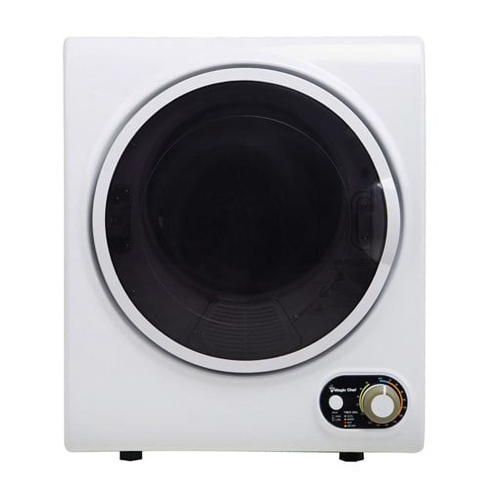 ROVSUN 110V Electric Portable Clothes Dryer, High End Laundry Front Load Tumble Dryer Machine with Simple Knob Control & Stainless Steel Tub for Home
