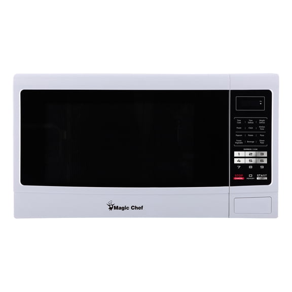 Magic Chef 1.6 Cubic-ft Countertop Microwave, White