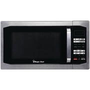 Magic Chef 1.6-cu. ft. Countertop Microwave Stainless Steel