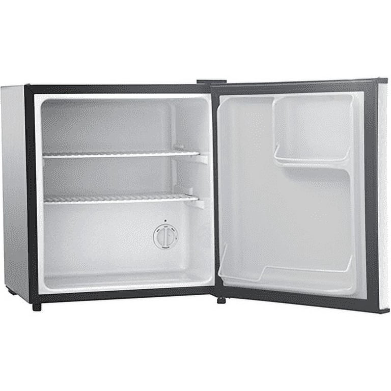 Magic Chef 1.7 cu ft Compact All Refrigerator, Stainless Steel