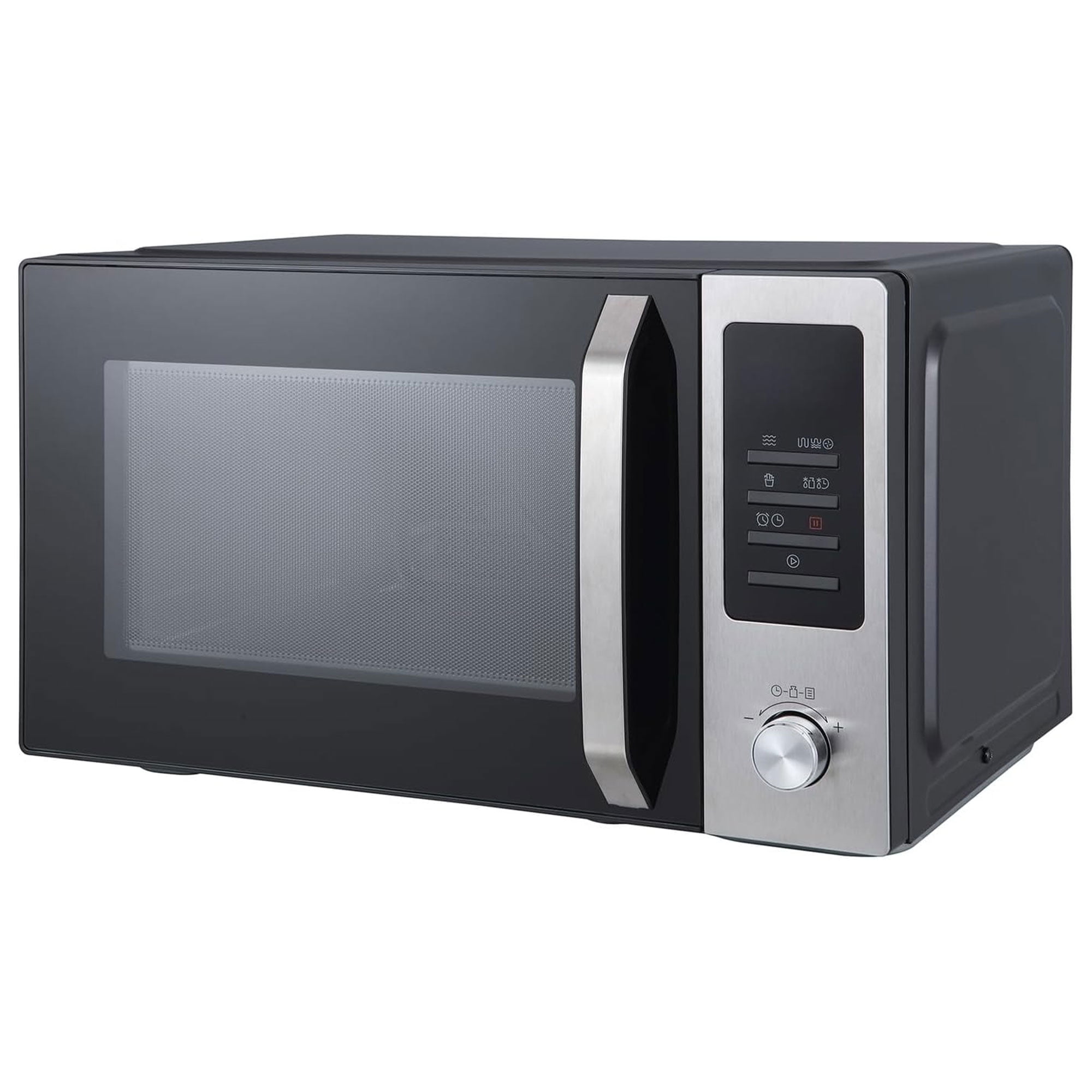Magic Chef 1 cu ft Countertop Microwave Oven in Multicolored