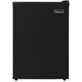 thumbnail image 1 of Magic Chef 2.4 Cu. Ft. Mini Refrigerator with Half-Width Freezer Compartment in Black, 1 of 3