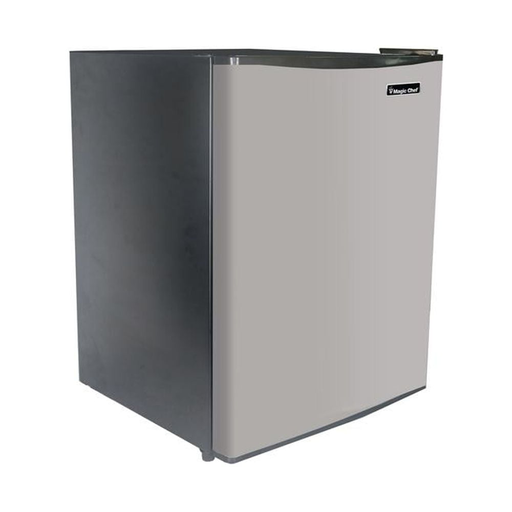 Magic Chef 2.4 cu. ft. Mini Fridge in Stainless Steel Freezerless