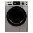 thumbnail image 1 of Magic Chef 2.7 cu. ft. All-in-One Washer and Dryer Combo in Silver in Silver, 1 of 11