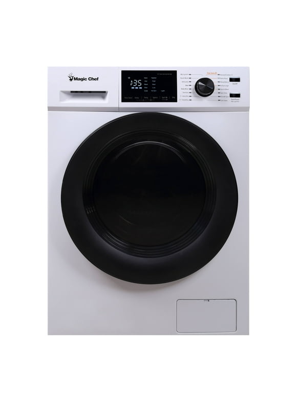 Magic Chef 2.7 cu. ft. All in One Ventless and Washer Dryer Combo in White