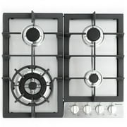 Magic Chef 24 Built-In Gas Cooktop in Stainless Steel