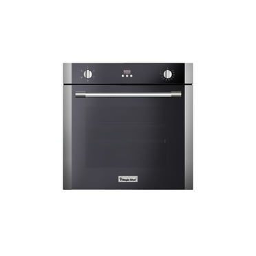 Magic Chef 24 Inch Built-In Wall Oven, Stainless and Black