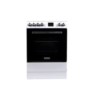 Magic Chef 24 in 4 Element Freestanding Electric Range in White in White