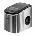 Magic Chef 27 lb Capacity Portable Countertop Ice Maker, Stainless