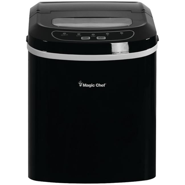 Magic Chef 27lbCapacity Ice Maker, Black