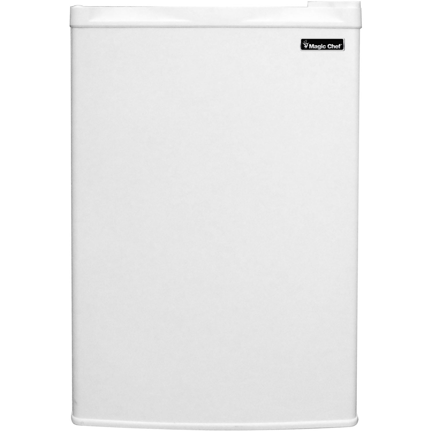 Compact White Freestanding Upright Freezer with Wire Shelves
